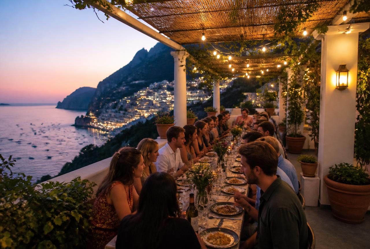 Cliffside Villa Takeover in Amalfi Coast, Italy